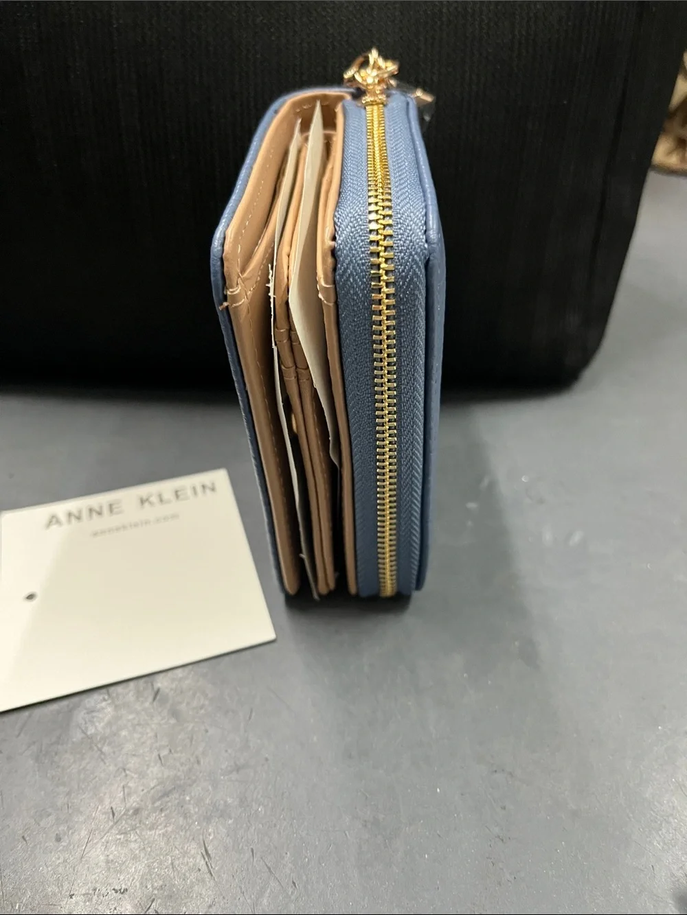Anne Klein compact zip